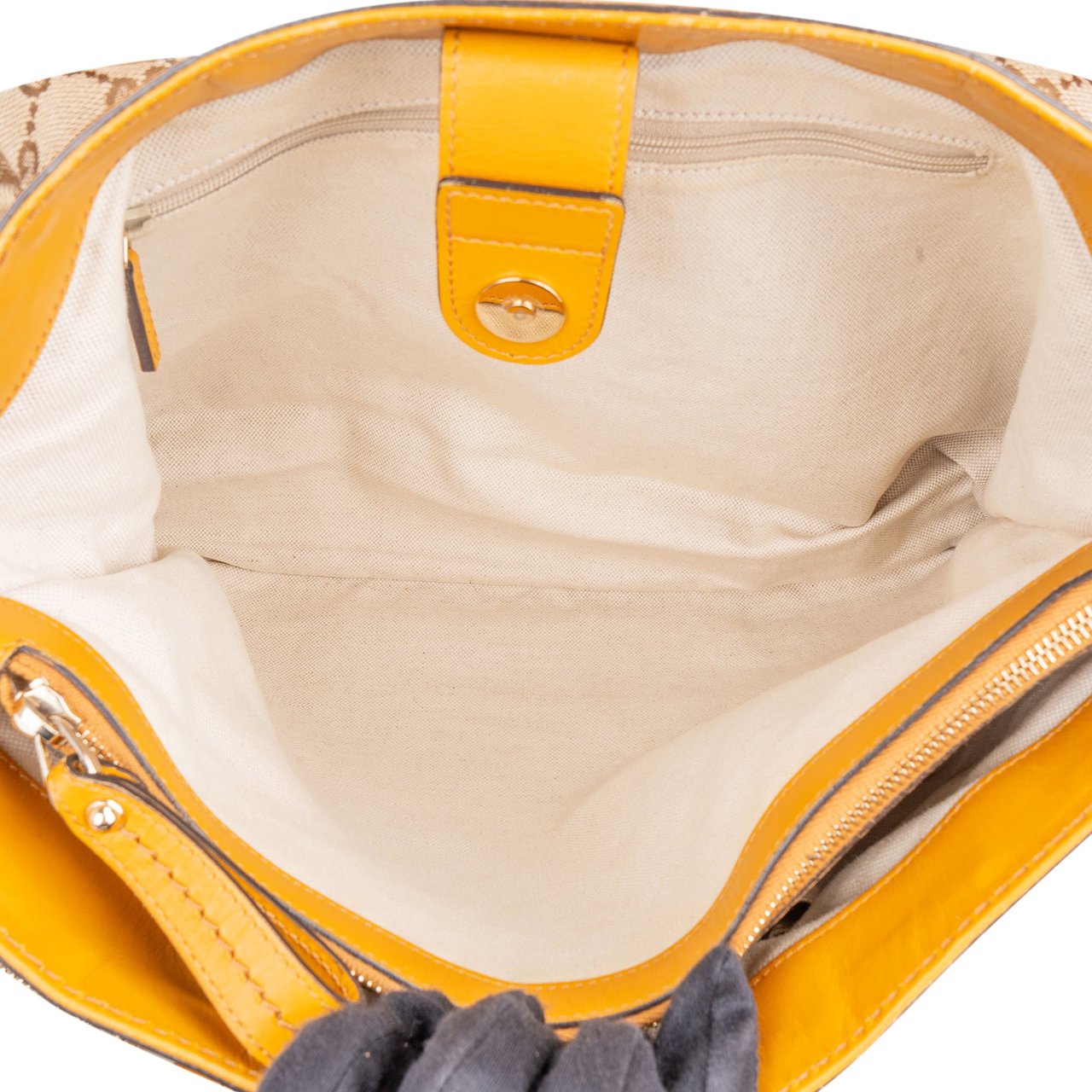 Gucci Gucci GG Monogram Sukey Handbag Bruin