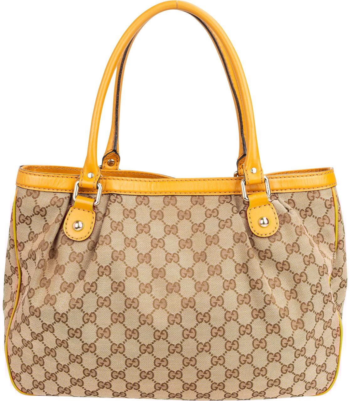 Gucci Gucci GG Monogram Sukey Handbag Bruin