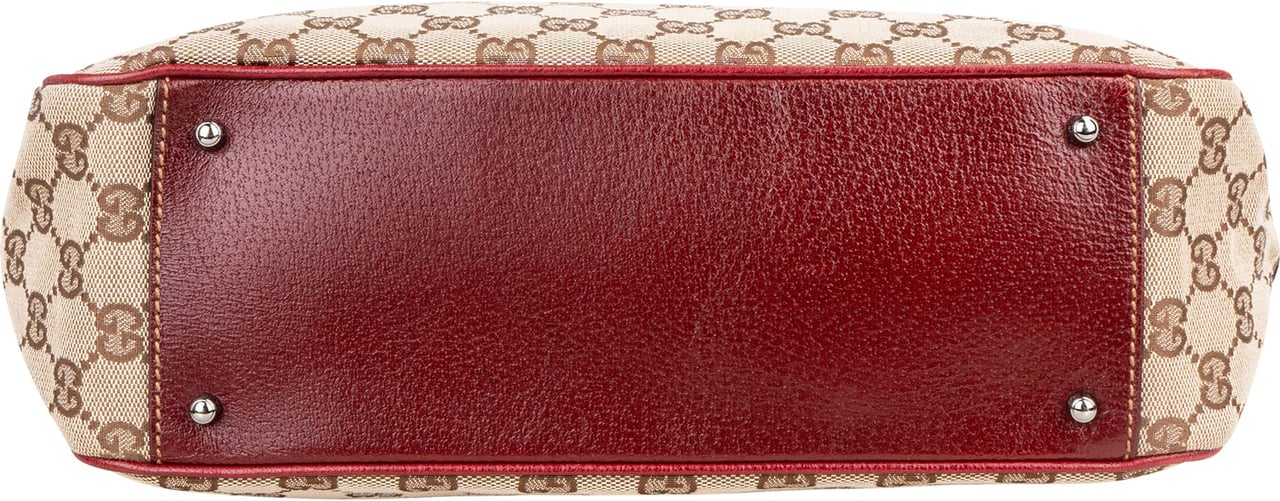 Gucci Gucci GG Monogram Handbag Bruin