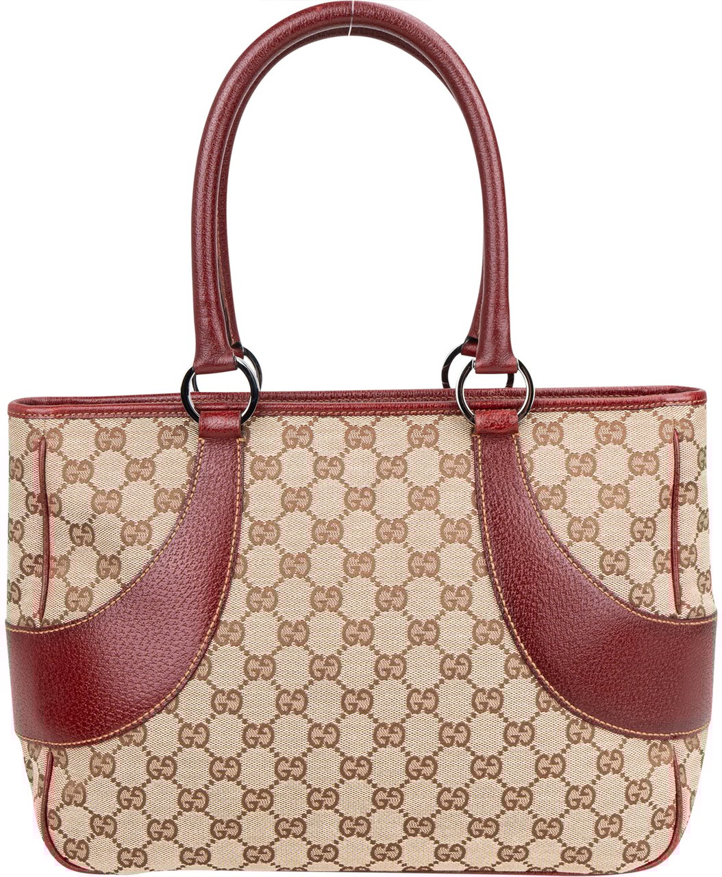 Gucci Gucci GG Monogram Handbag Bruin