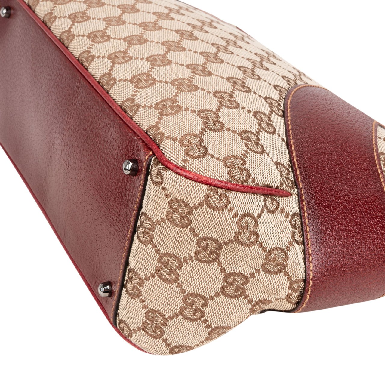 Gucci Gucci GG Monogram Handbag Bruin