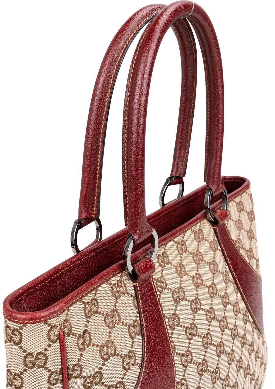 Gucci Gucci GG Monogram Handbag Bruin