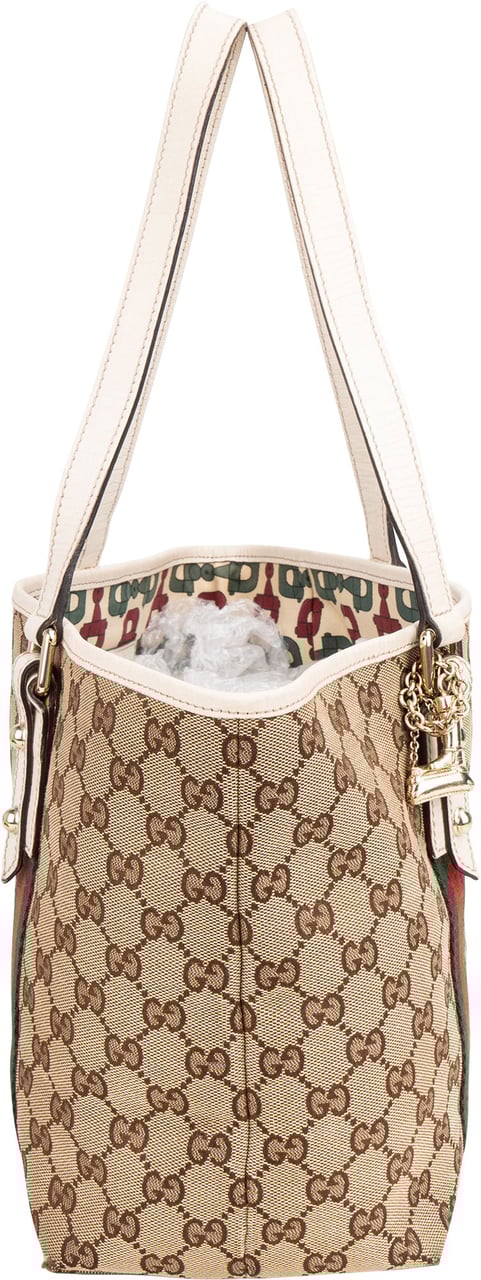 Gucci Gucci GG Monogram Jolicoeuer Handbag Bruin