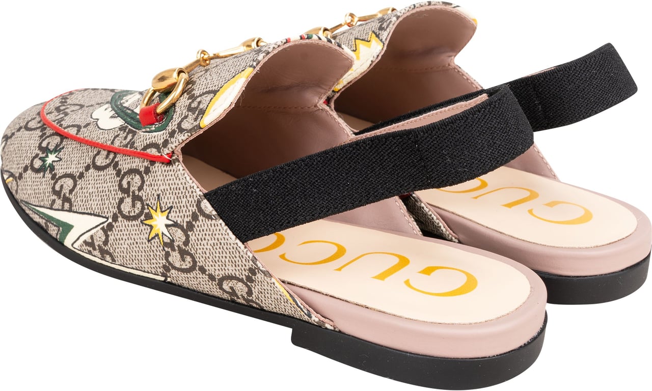 Gucci Gucci Limited GG Monogram Princetons Slipper (31) Bruin