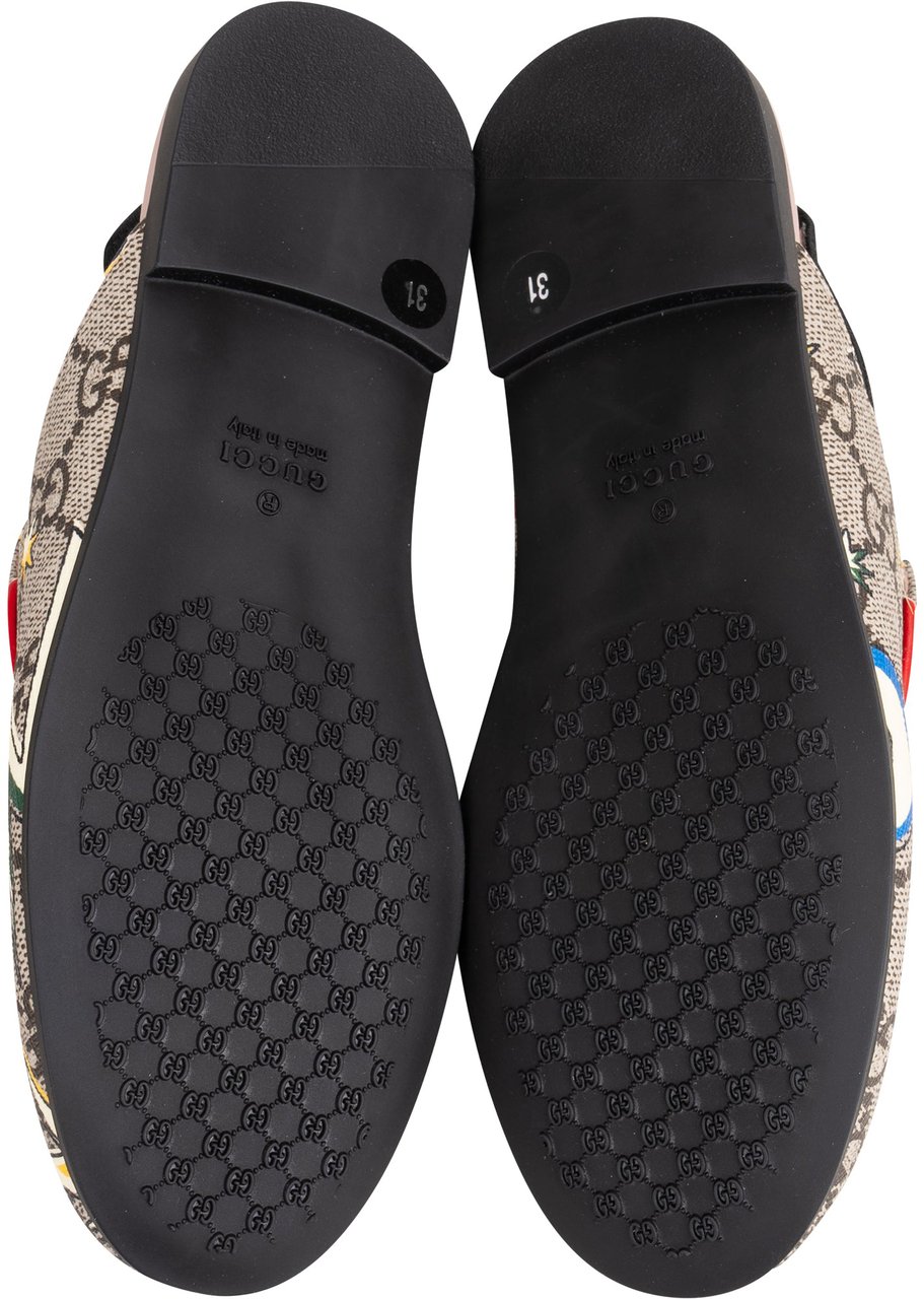 Gucci Gucci Limited GG Monogram Princetons Slipper (31) Bruin