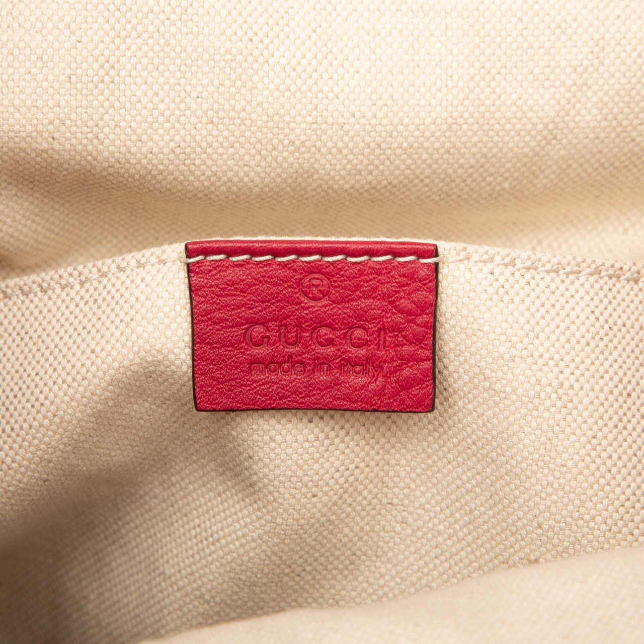 Gucci Leather Bamboo Tassel Backpack Roze