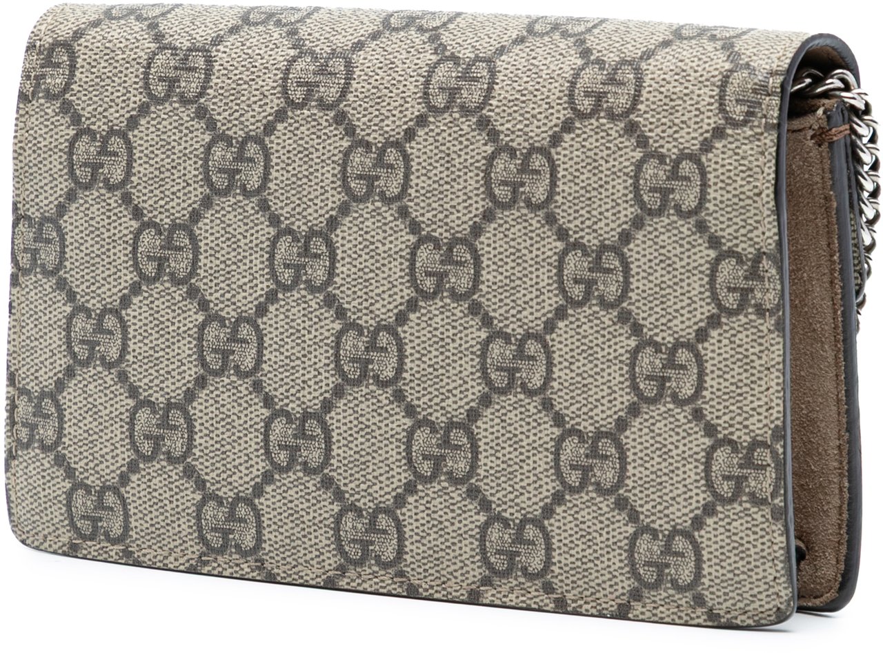 Gucci Mini GG Supreme Dionysus Crossbody Bruin