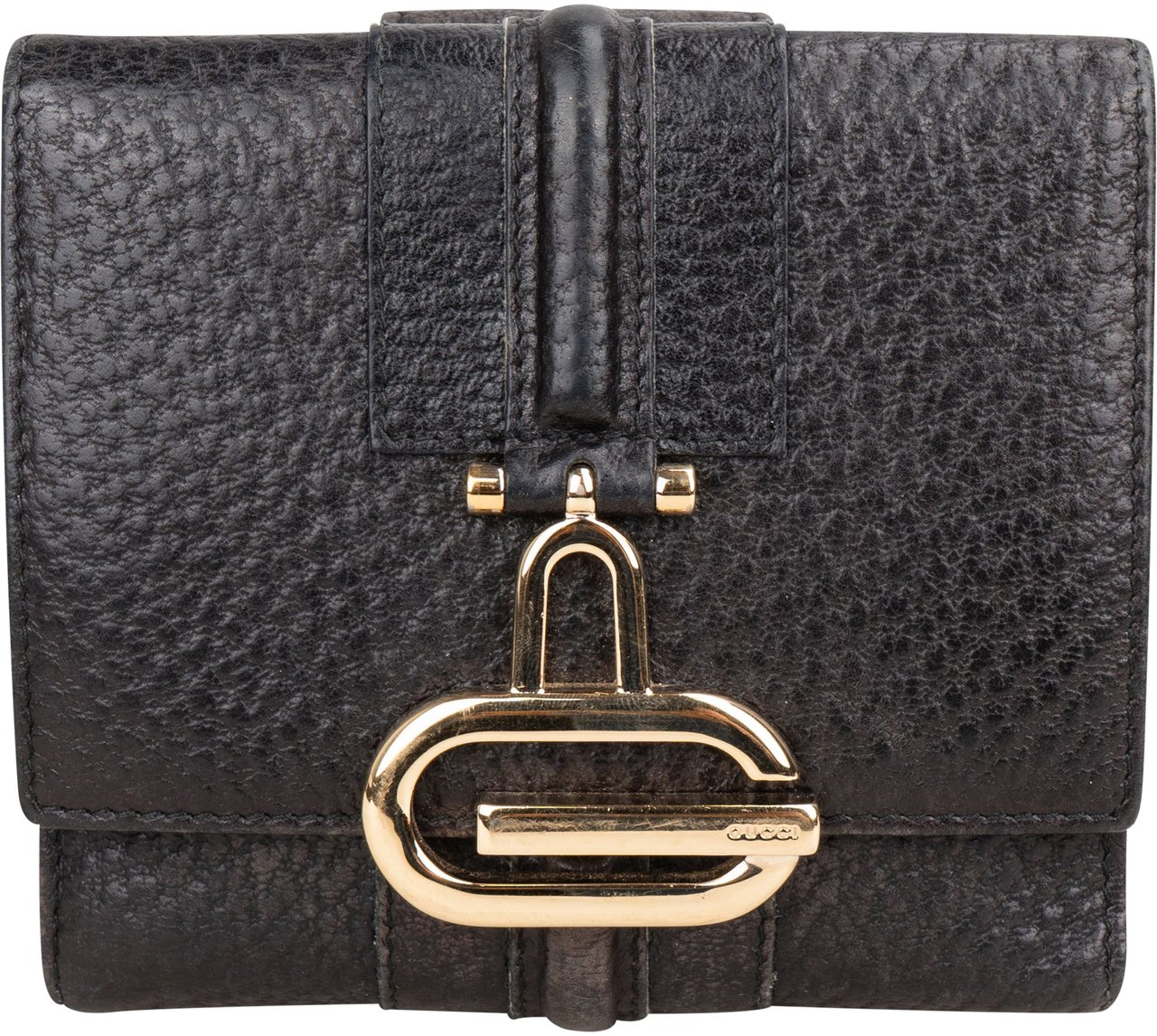 Gucci Gucci Leather Jackie Wallet Zwart