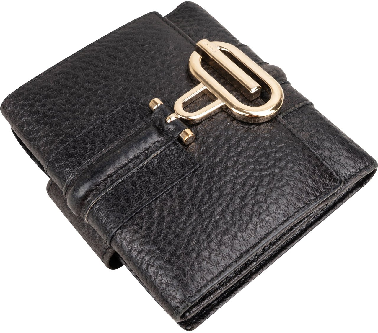 Gucci Gucci Leather Jackie Wallet Zwart