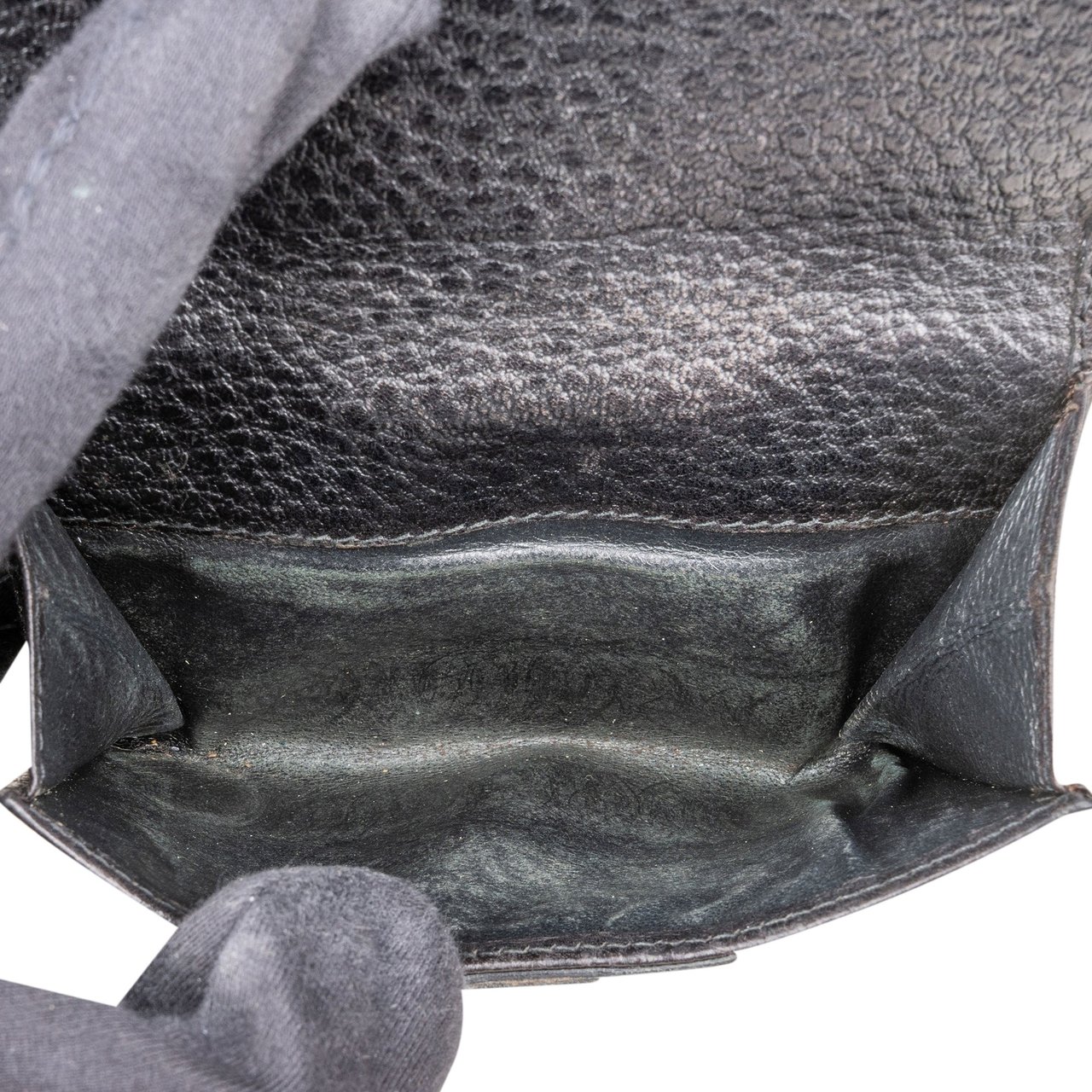 Gucci Gucci Leather Jackie Wallet Zwart