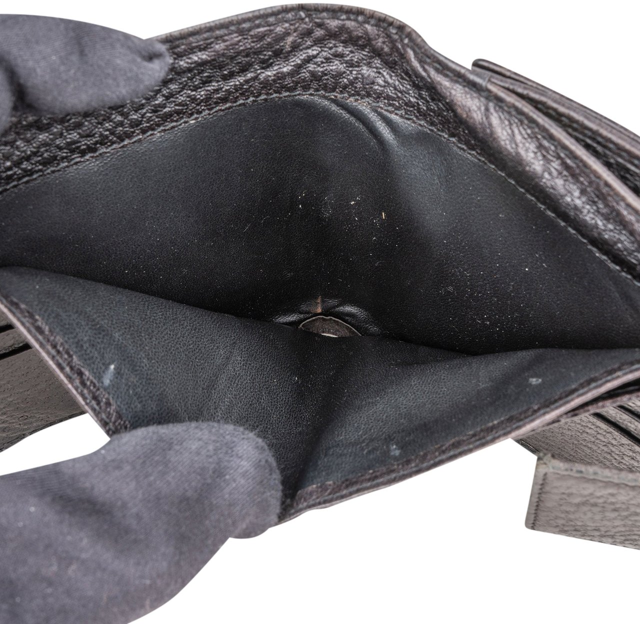 Gucci Gucci Leather Jackie Wallet Zwart