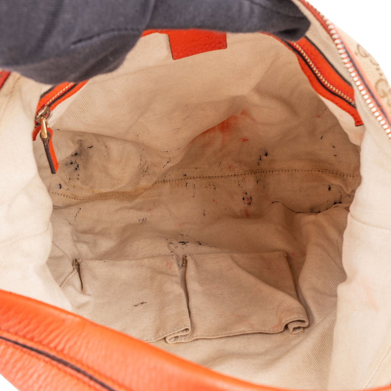 Gucci Gucci GG Monogram Handbag Bruin