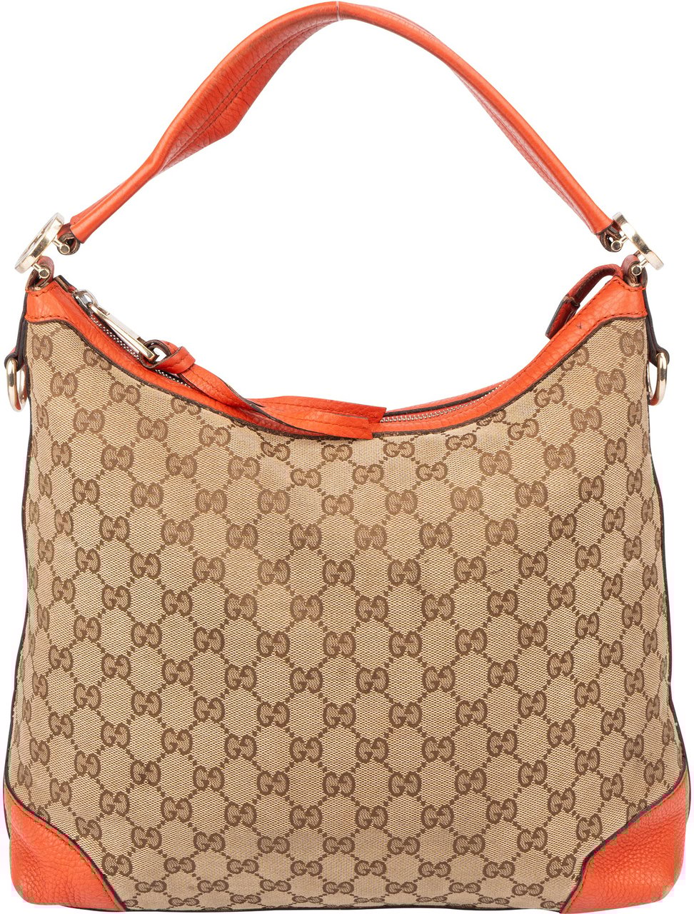 Gucci Gucci GG Monogram Handbag Bruin