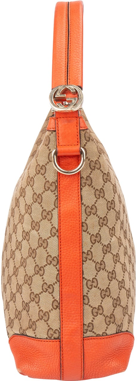 Gucci Gucci GG Monogram Handbag Bruin