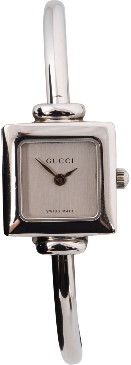 Gucci Gucci Silver Tone Dial 1900L Women Watch Zilver