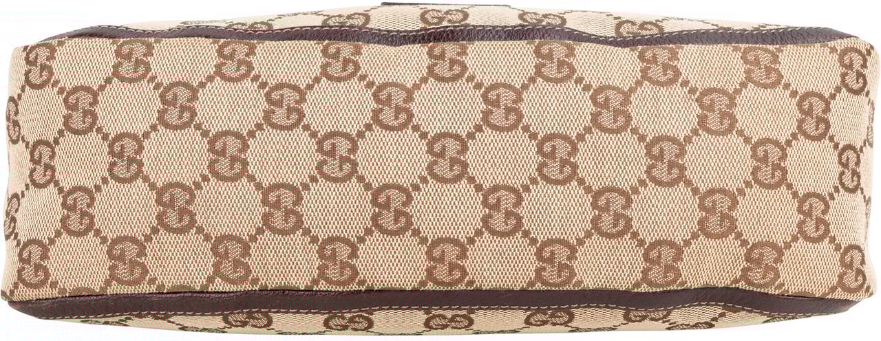Gucci Gucci GG Monogram Abbey Shoulder Bag Bruin