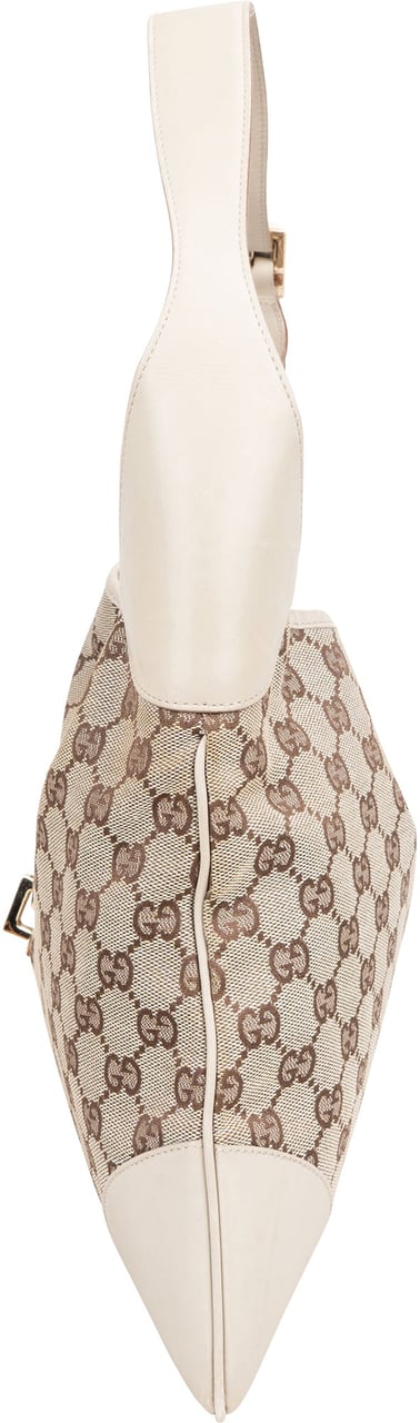 Gucci Gucci GG Monogram Jackie Handbag Bruin