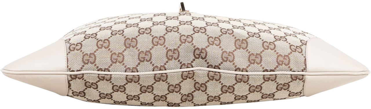 Gucci Gucci GG Monogram Jackie Handbag Bruin
