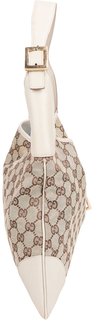 Gucci Gucci GG Monogram Jackie Handbag Bruin