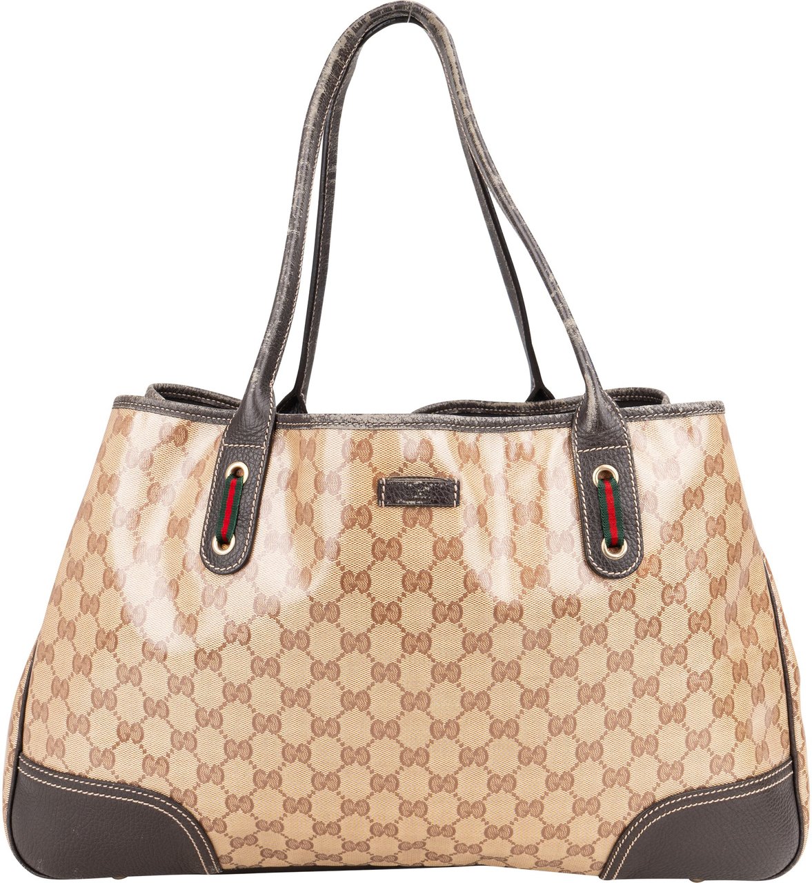 Gucci Gucci GG Monogram Princy Handbag Bruin