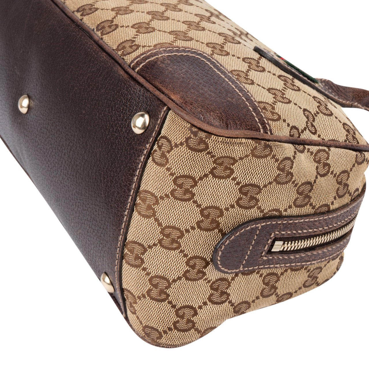 Gucci Gucci GG Monogram Princy Handbag Bruin