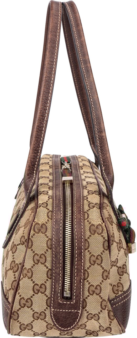 Gucci Gucci GG Monogram Princy Handbag Bruin