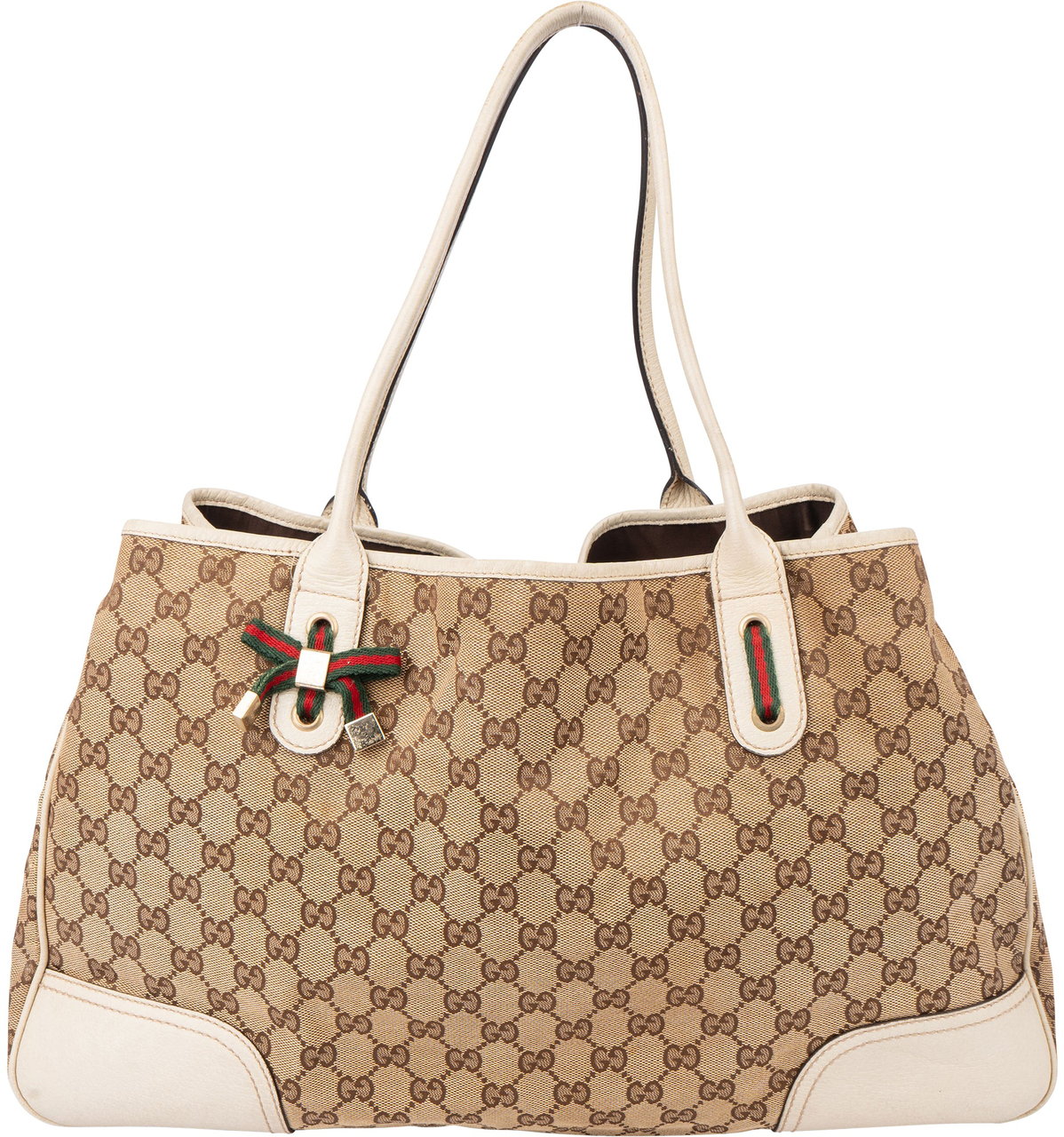 Gucci Gucci GG Monogram Princy Handbag Bruin