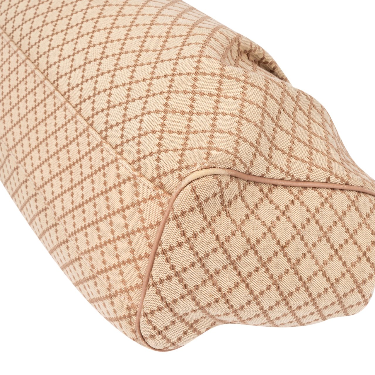 Gucci Gucci Diamante Monogram Sukey Handbag Beige