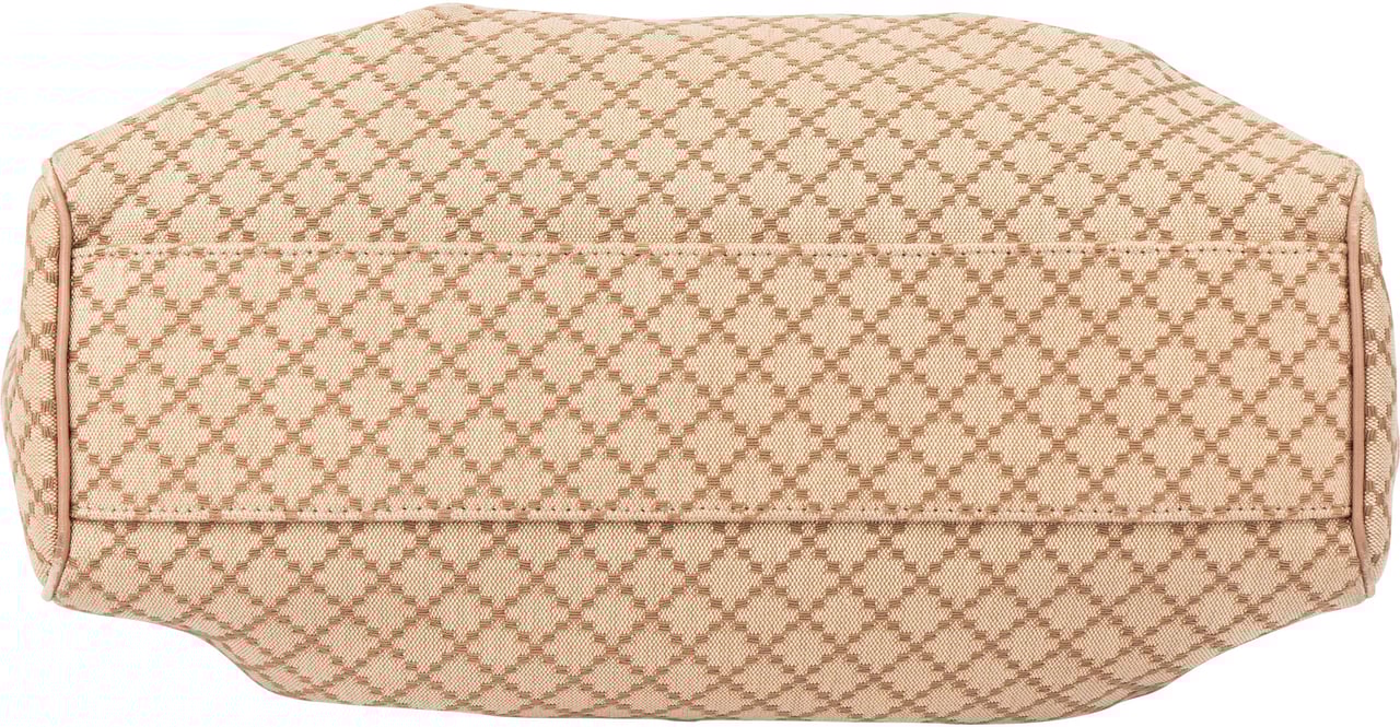 Gucci Gucci Diamante Monogram Sukey Handbag Beige