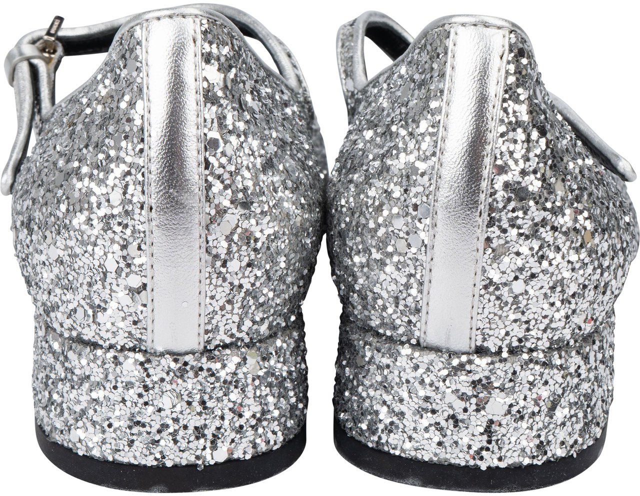 Gucci Gucci Glitter Horsebit Pumps (35,5) Zilver