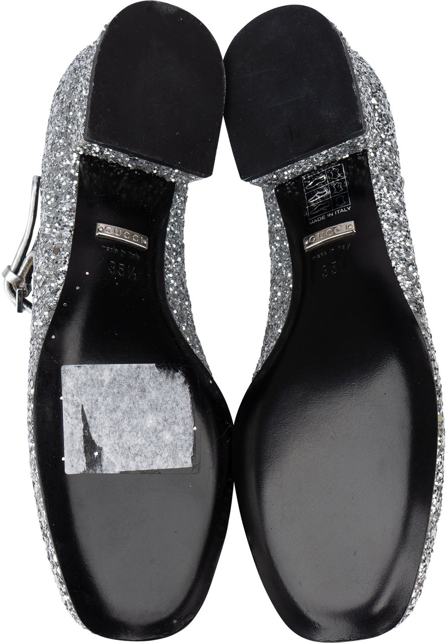 Gucci Glitter Horsebit Pumps (35,5) Divers
