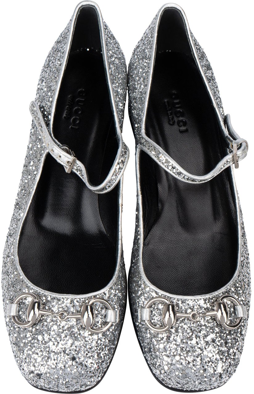 Gucci Glitter Horsebit Pumps (35,5) Divers