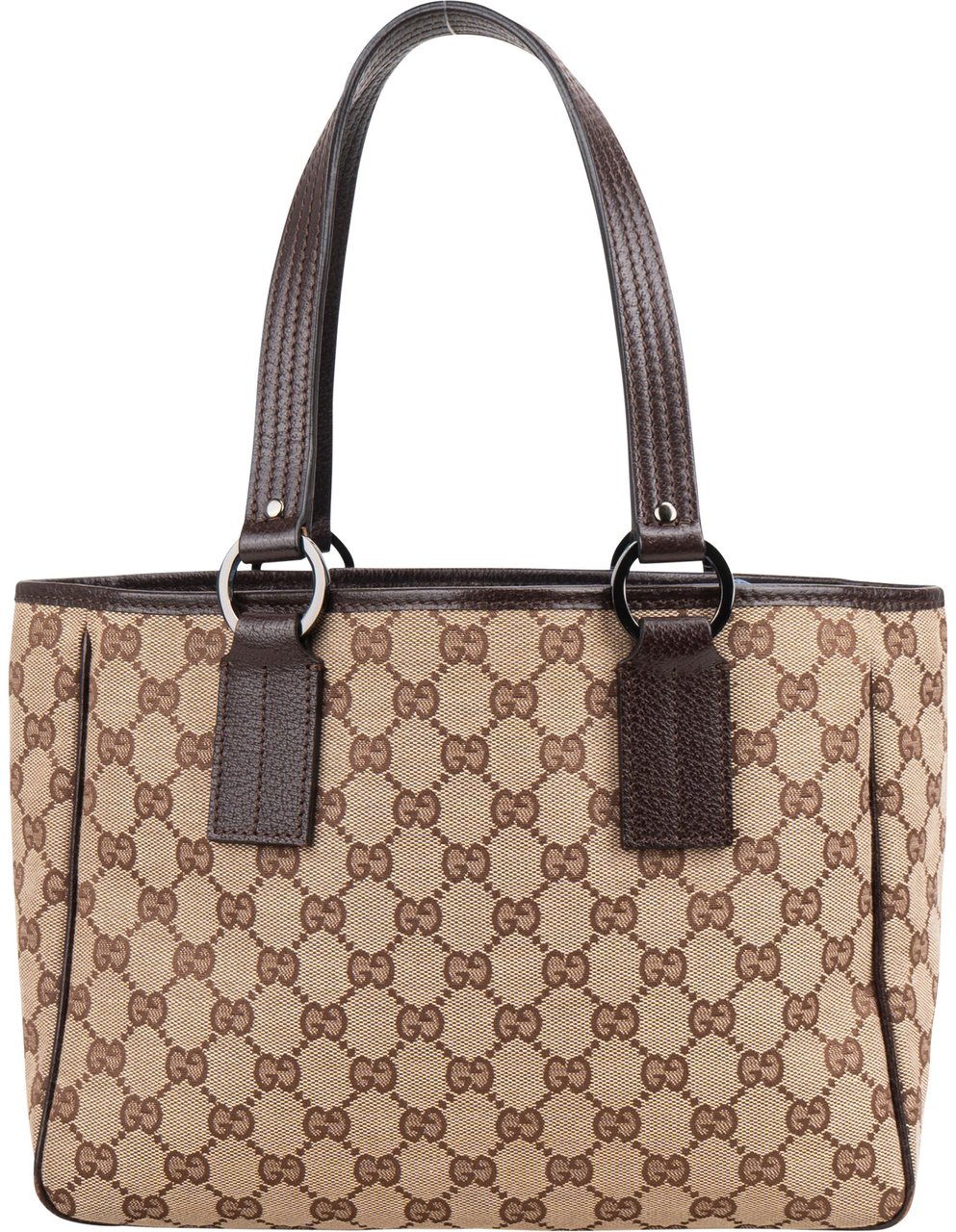 Gucci Gucci GG Monogram Handbag Bruin