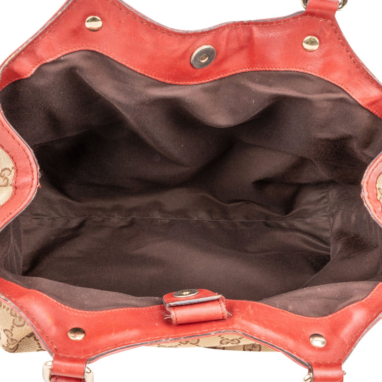 Gucci Gucci GG Monogram Sukey Handbag Bruin