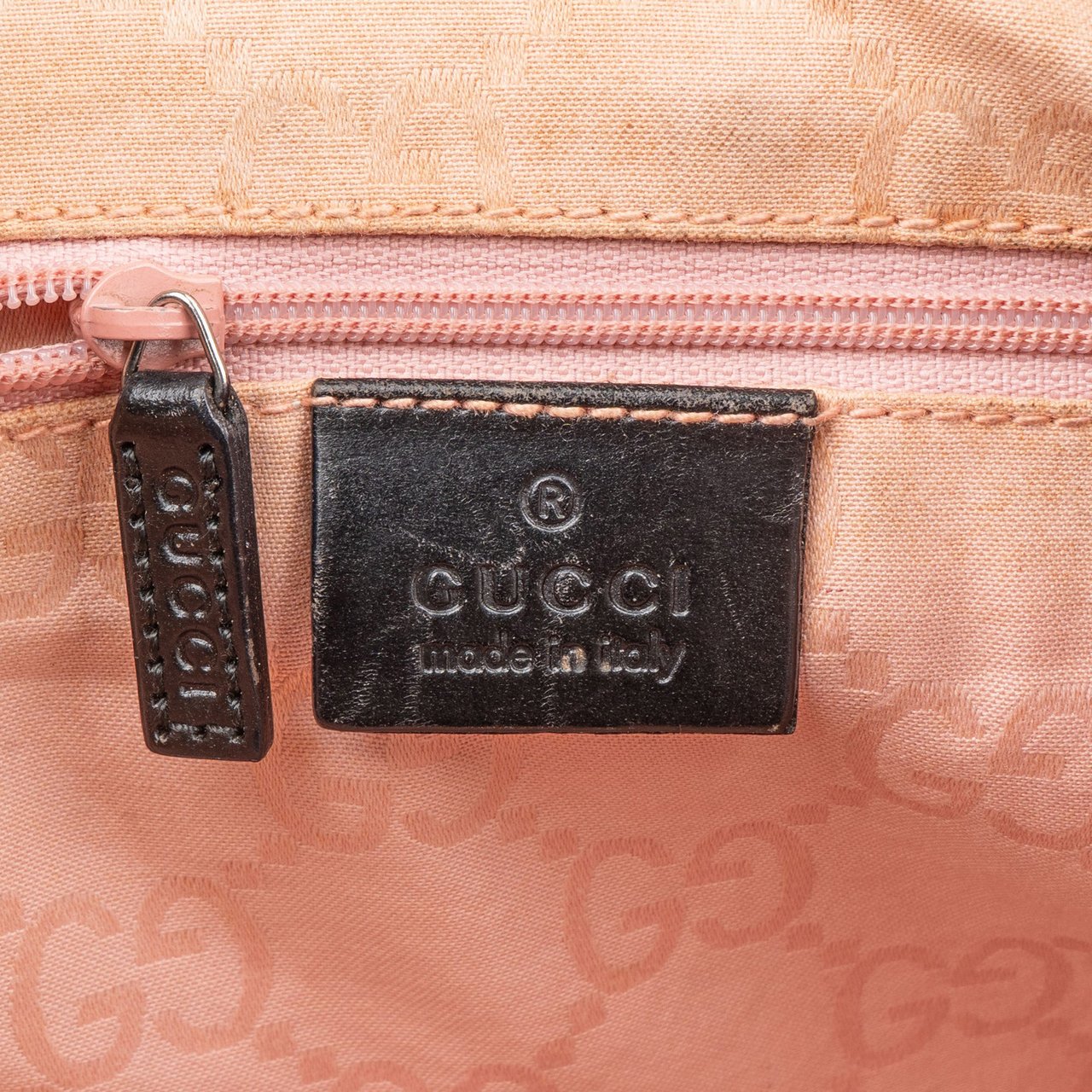 Gucci Gucci Classic Cotton Jackie Shoulder Bag Zwart