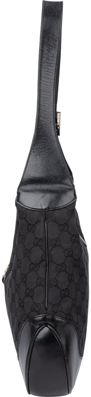 Gucci Gucci GG Monogram Jackie Shoulder Bag Zwart