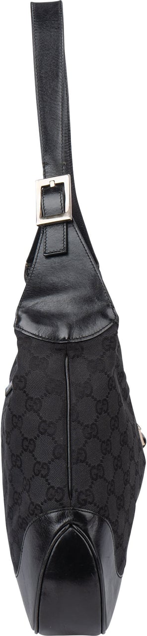 Gucci Gucci GG Monogram Jackie Shoulder Bag Zwart