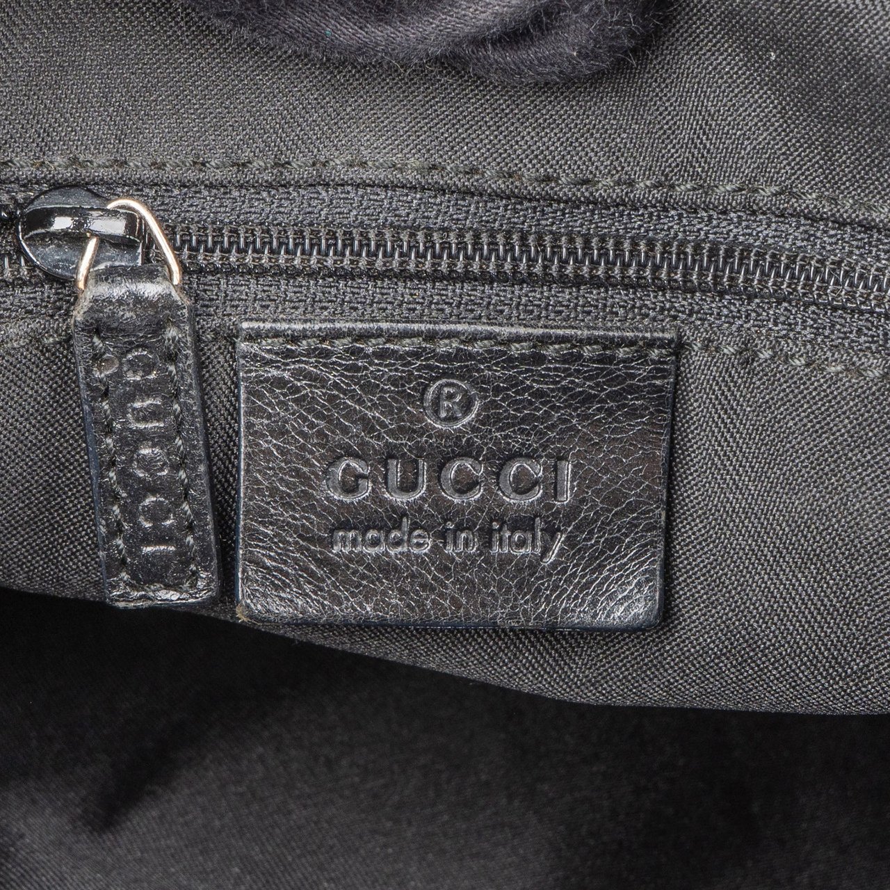 Gucci Gucci GG Monogram Jackie Shoulder Bag Zwart
