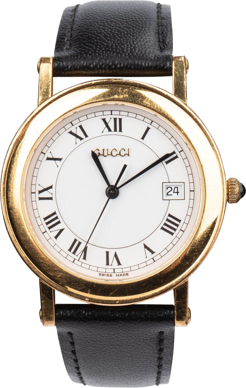 Gucci Gucci Gold Tone 7200M Watch Goud