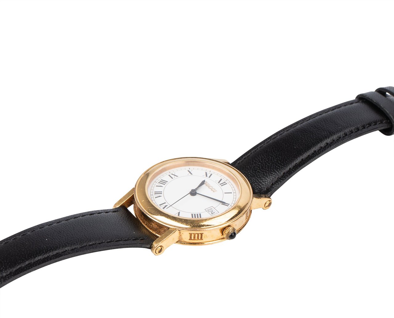 Gucci Gucci Gold Tone 7200M Watch Goud