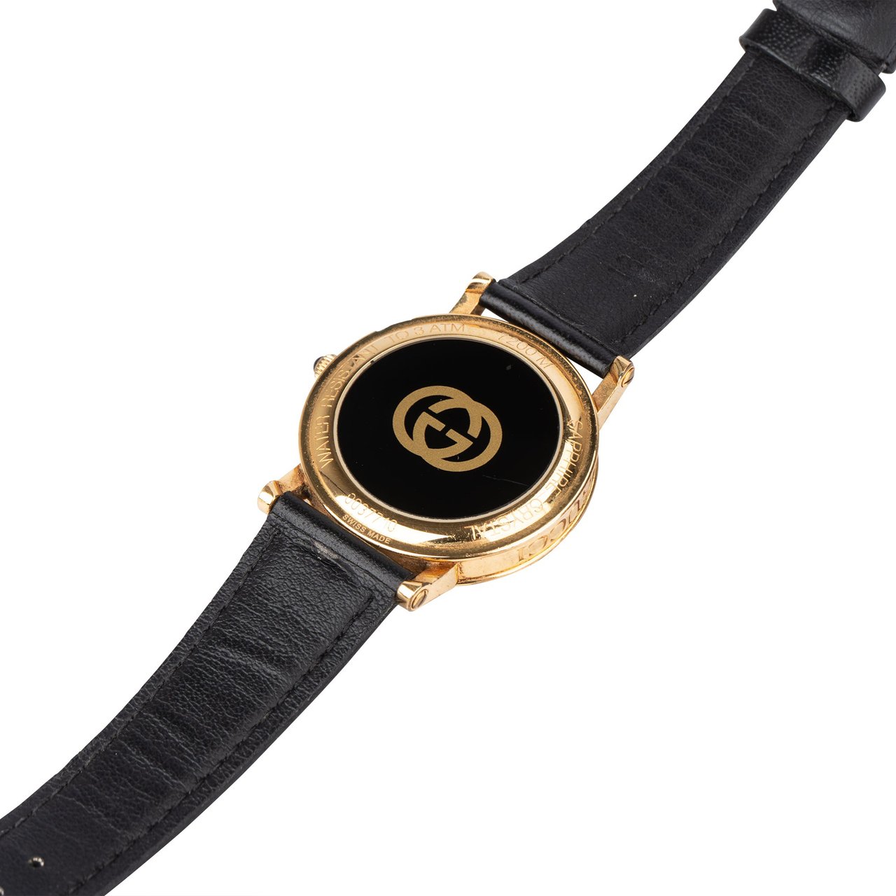 Gucci Gucci Gold Tone 7200M Watch Goud