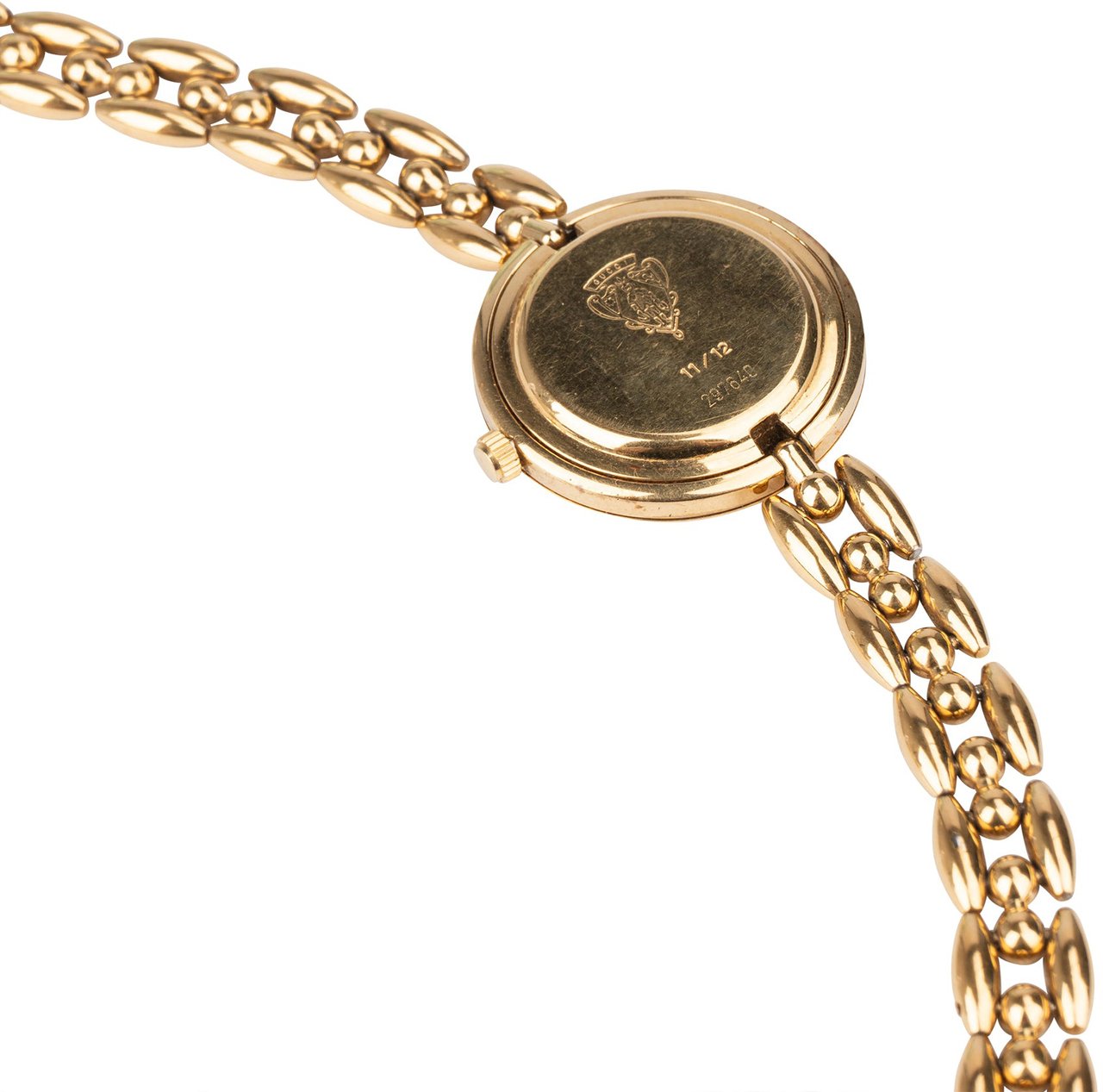 Gucci Gucci Gold Tone Bezel Women Watch Goud