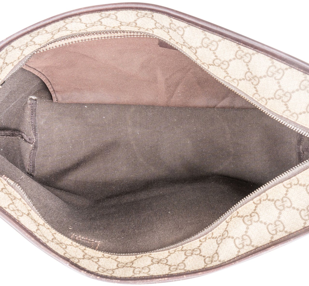 Gucci Gucci GG Supreme Monogram Handbag Bruin