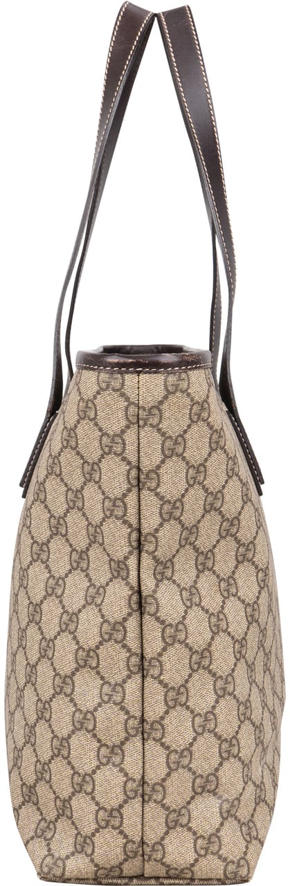Gucci Gucci GG Supreme Monogram Handbag Bruin