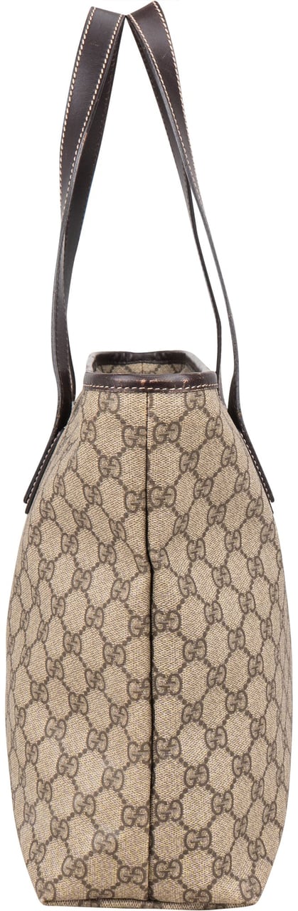 Gucci Gucci GG Supreme Monogram Handbag Bruin