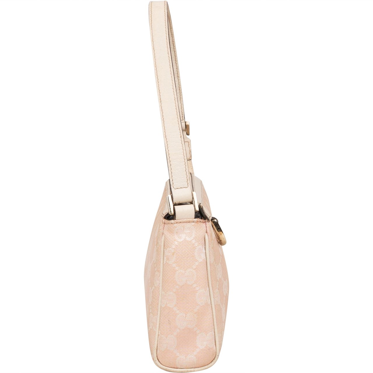 Gucci Gucci GG Monogram Mini Abbey Handbag Roze