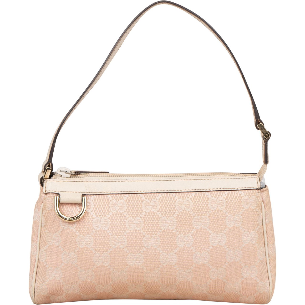 Gucci Gucci GG Monogram Mini Abbey Handbag Roze