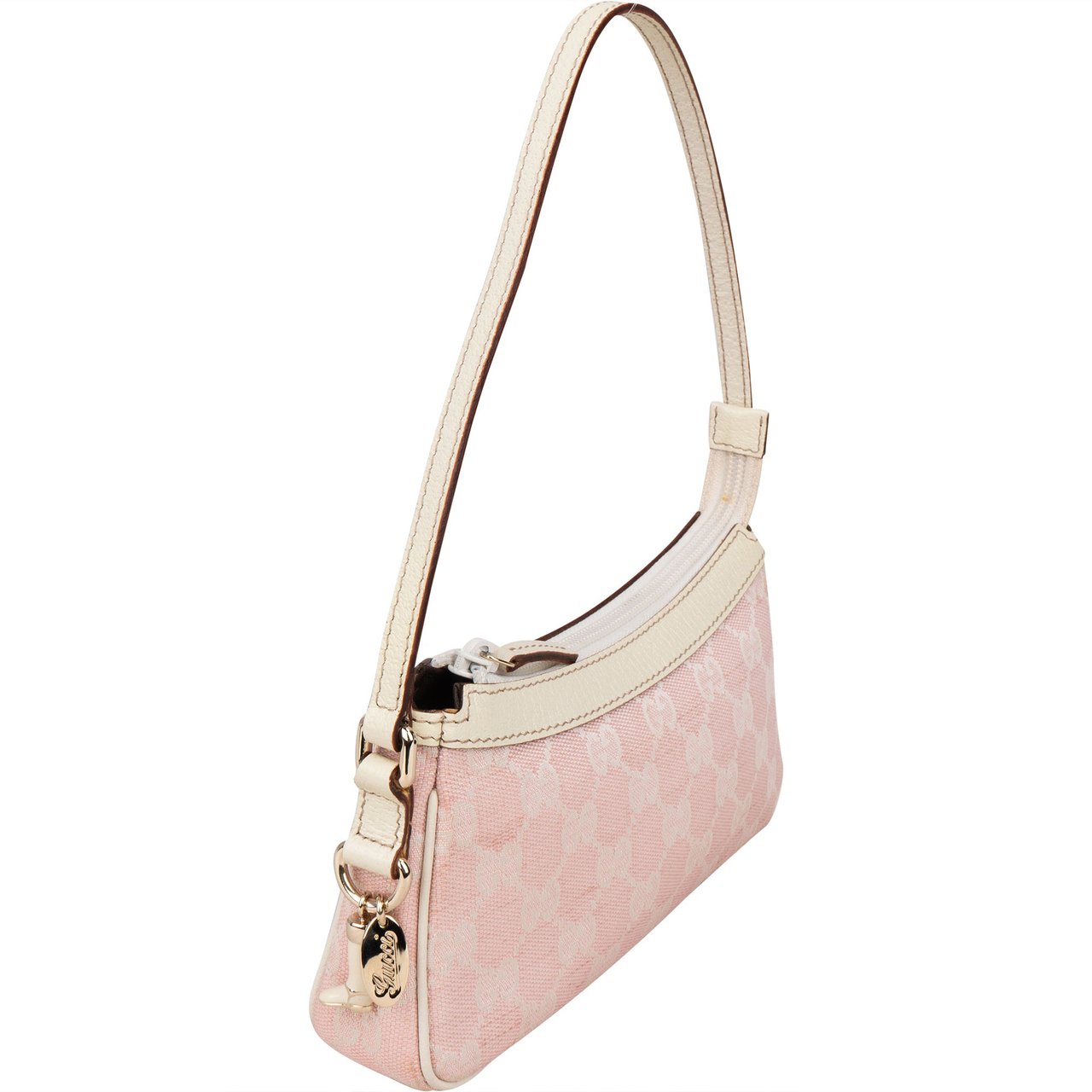 Gucci Gucci GG Monogram Mini Jolicoeur Handbag Roze