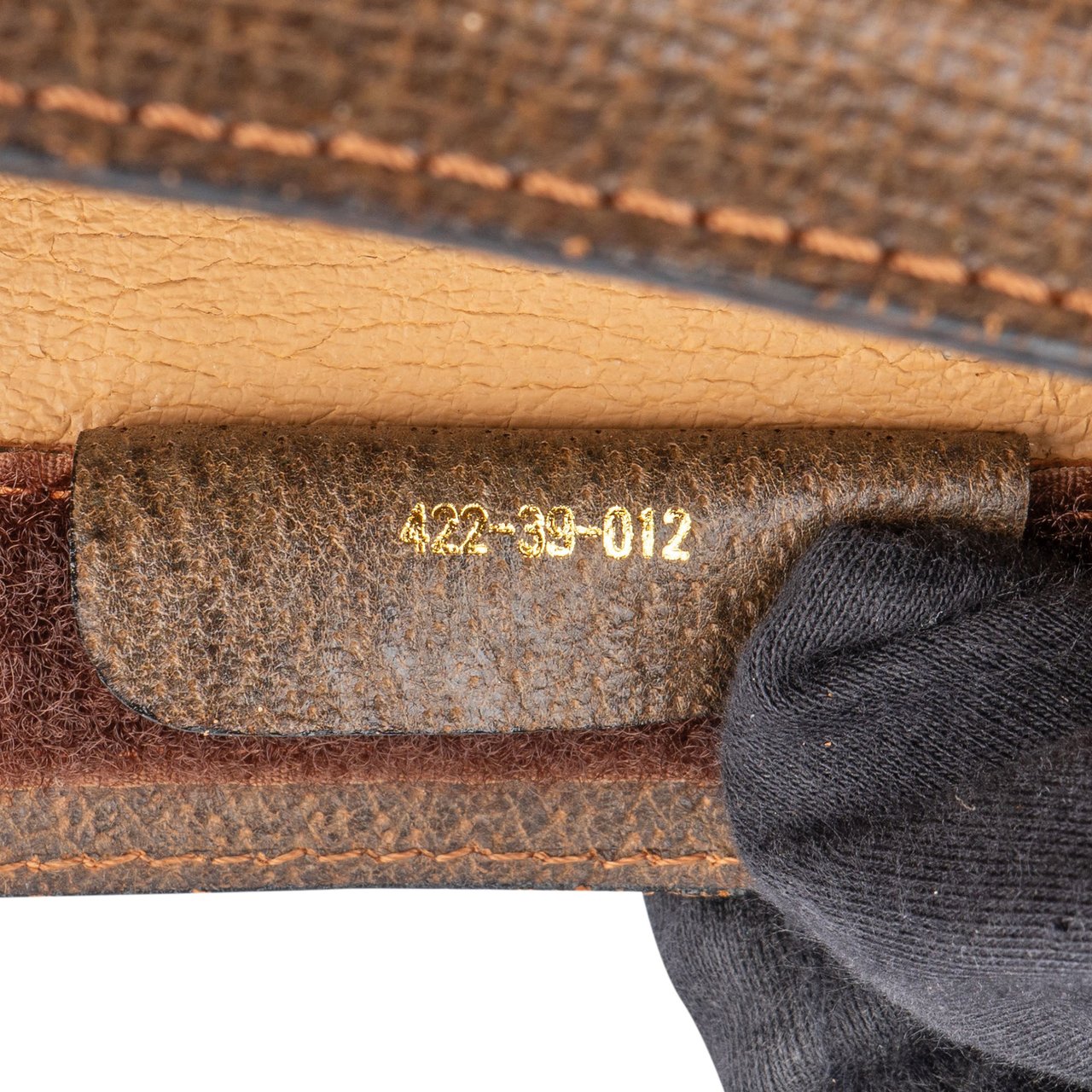 Gucci Gucci GG Monogram Clutch Bruin