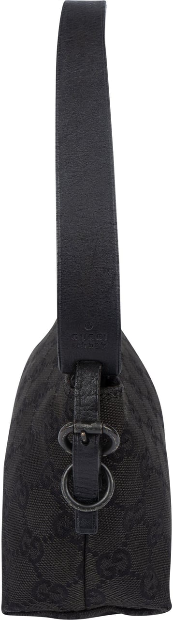 Gucci Gucci GG Monogram Mini Handbag Zwart